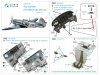Quinta Studio QD32159 Yak-9 T/K 3D-Printed & coloured Interior on decal paper (ICM) 1/32